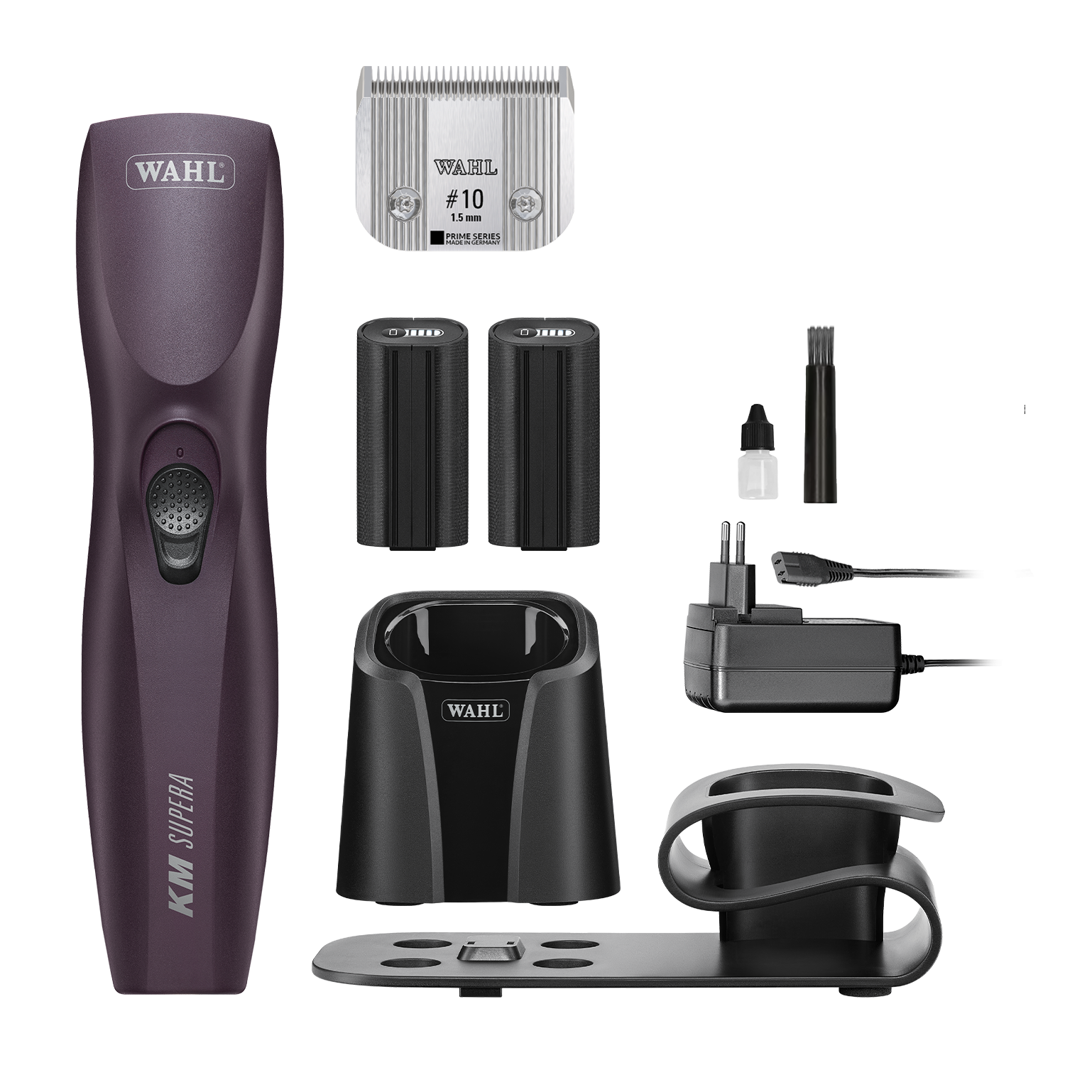 Wahl KM Supera Cordless Clipper Burgundy
