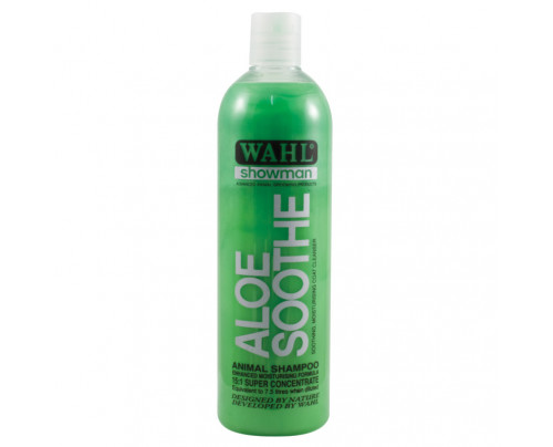 Wahl Aloe Soothe Dog Shampoo - 500ml 15:1 Super Concentrate
