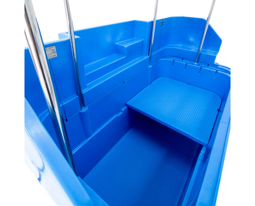 Burtons Removeable Shelf for Easy Groom Tub - Blue