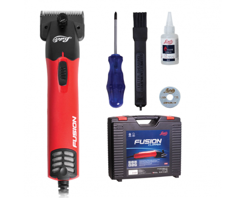 Lister Fusion Clipper in Case – Red
