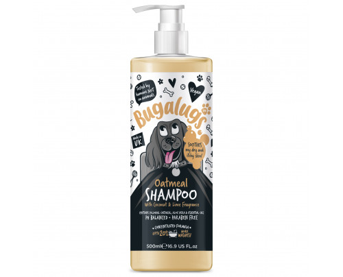 Bugalugs Pet Shampoo Oatmeal 500ml