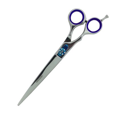 Silver 8" Straight Scissor LH