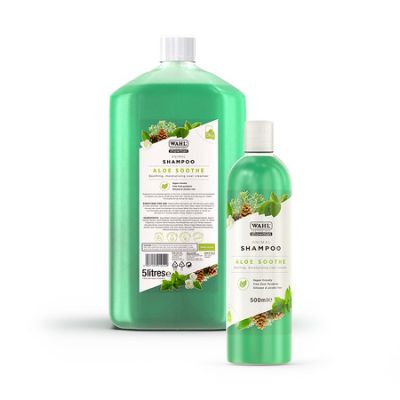 Wahl Aloe Soothe Dog Shampoo - 5ltr 15:1 Super Concentrate