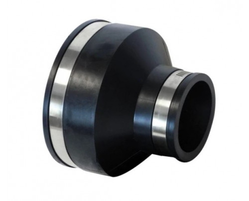 4" to 2" Rubber Reducer 
