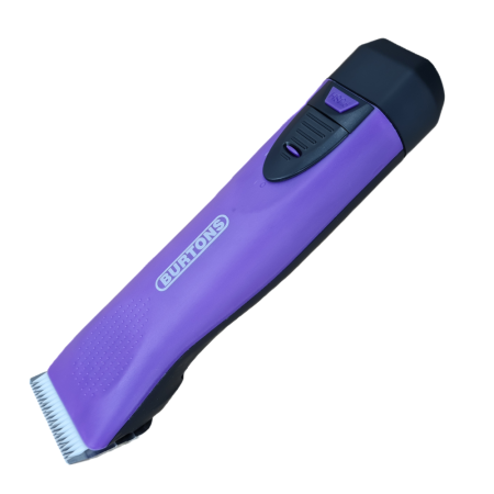 Burtons Cordless 2 Speed Dog Clipper - Purple