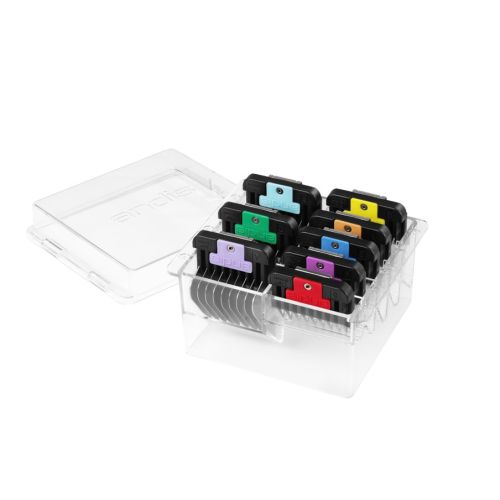 Andis Stainless Steel Combs with Colour Guides