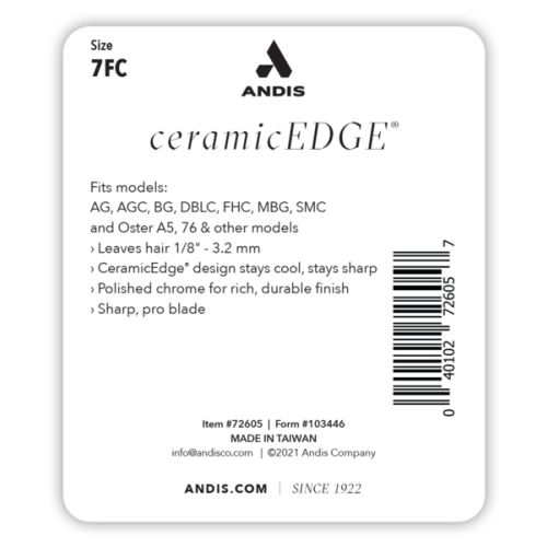 Andis CeramicEdge Blade - Size 7FC