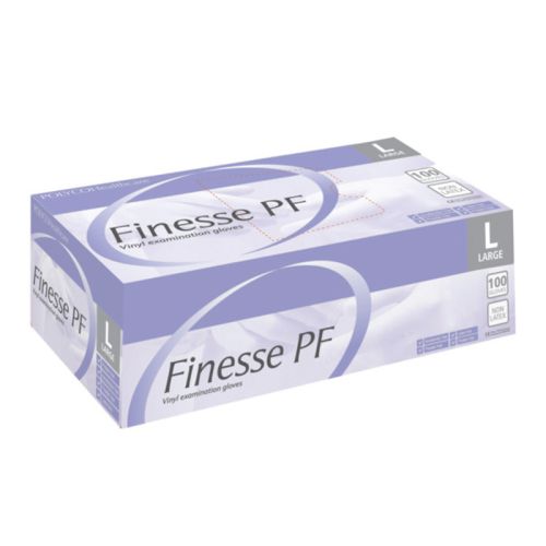 Finesse PF Powder Free Vinyl Gloves