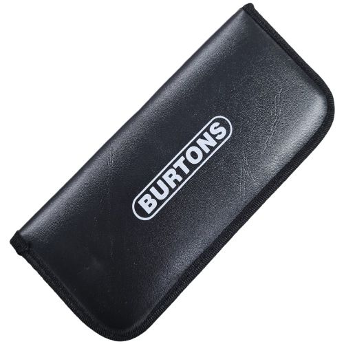 Burtons Blue Show-Line Professional Scissors - 2 Piece Scissor And Comb Set With Case