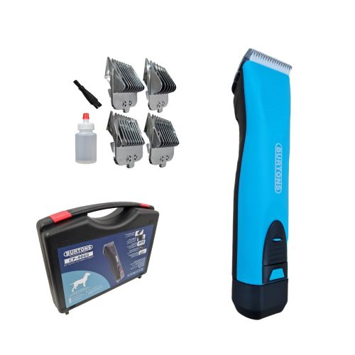 Burtons Cordless 2 Speed Dog Clipper - Blue