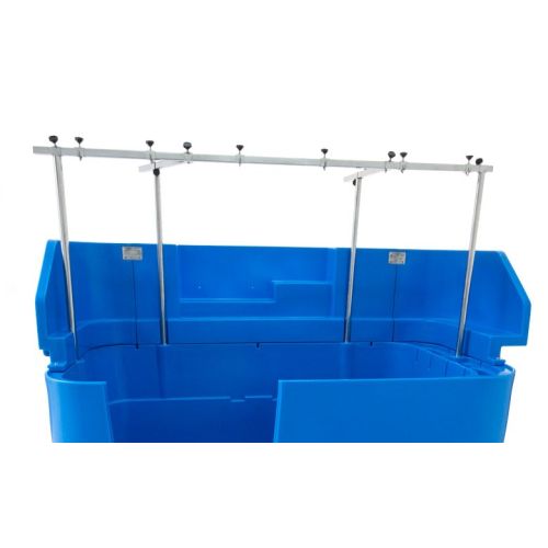 Burtons Splash Back Protection for Easy Groom Tub - Blue