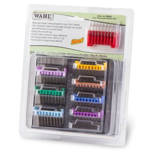 Wahl 5 in 1 Stainless Steel Comb Attachments