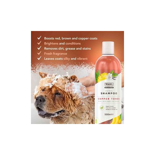 Wahl Copper Tones Dog Shampoo - 500ml 15:1 Super Concentrate