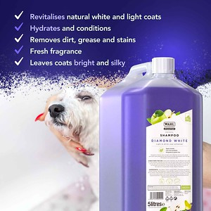 Wahl Diamond White Dog Shampoo - 5ltr 15:1 Super Concentrate
