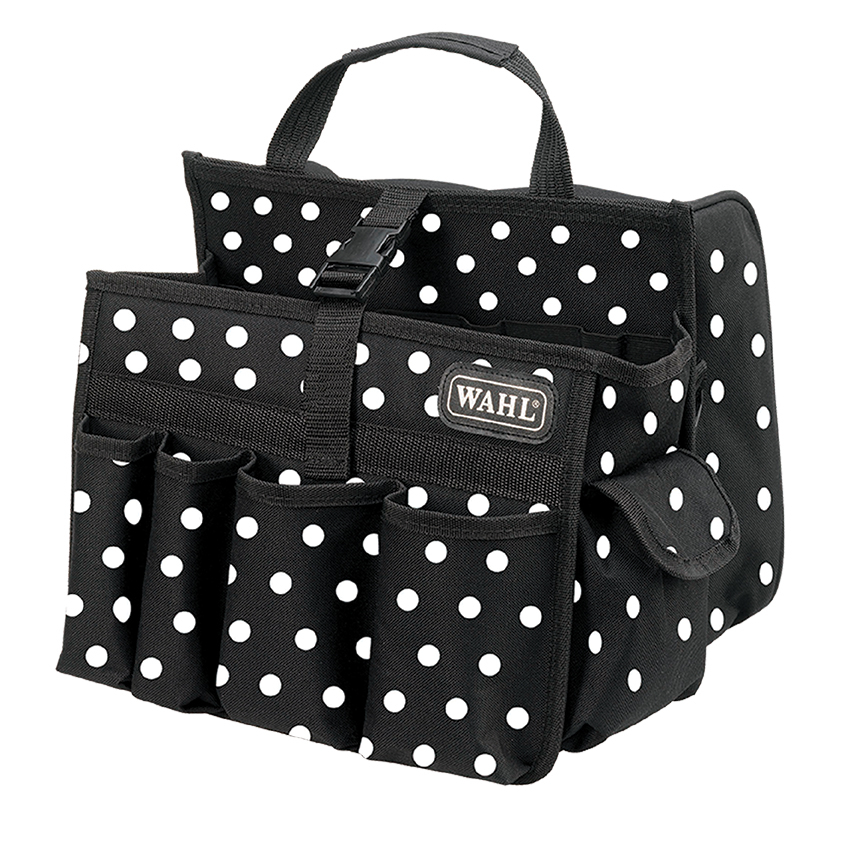 Wahl Grooming Holdall - Black with white polka dots